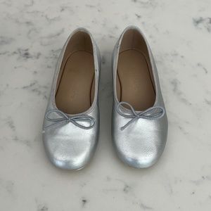 Elephantito Ballet Flats Silver